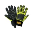 Picture of Global Glove Vise Gripster SG9966 Yellow Large Synthetic Leather Full Fingered Work Glove (Main product image)