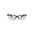 Picture of 3M Solus 2000 S2007SGAF-BGR Gray I/O + Scotchgard Gray/Teal Temples Polycarbonate Safety Glasses (Main product image)