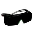 Picture of 3M SecureFit 3700 SF3704SGAF-BLU Blue + Scotchgard Blue Alternate Fit Polycarbonate OTG Safety Glasses (Main product image)