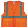Picture of Ergodyne Glowear 8220HL High-Visibility Orange Large/XL Polyester Mesh High-Visibility Vest (Main product image)