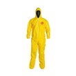 Picture of Dupont QC122S YL Yellow 8XL Tychem 2000 Chemical-Resistant Coveralls (Main product image)