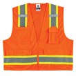 Picture of Ergodyne Glowear 8248Z High-Visibility Orange Large/XL Polyester Mesh/Solid High-Visibility Vest (Main product image)