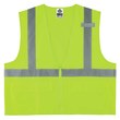 Picture of Ergodyne Glowear 8225Z High-Visibility Lime Large/XL Polyester Solid High-Visibility Vest (Main product image)