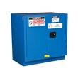 Picture of Justrite Sure-Grip EX Undercounter 22 gal Royal Blue Steel Hazardous Material Storage Cabinet (Main product image)