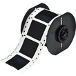 Picture of Brady PermaSleeve Black Heat-Shrinkable Polyolefin Thermal Transfer B33D-1000-2-344BK Die-Cut Thermal Transfer Printer Sleeve (Main product image)
