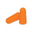 Picture of Global Glove Bullhead Safety HP-F1 Orange Polyurethane Foam Disposable Uncorded Bullet Ear Plugs (Main product image)