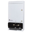Picture of Adenna EV1-FREE Evogen EV1SS-25 14 Sanitary Napkins (No. 4 Box), 23 Tampons White Metal Vending Dispenser (Main product image)