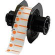 Picture of Brady Orange / White Polyester Thermal Transfer B33-181-494-OR Thermal Transfer Printable Labels (Main product image)