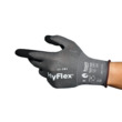 Picture of Ansell HyFlex 11-581 Gray/Black 12 Intercept - Tungsten, HPPE, Nylon, Spandex Supported Cut-Resistant Gloves (Main product image)