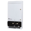 Picture of Adenna EV1-25 Evogen EV1SS-25 14 Sanitary Napkins (No. 4 Box), 23 Tampons White Metal Vending Dispenser (Main product image)