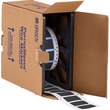Picture of Brady PermaSleeve Black Heat-Shrinkable Polyolefin Thermal Transfer 3PS-750-2-BK Die-Cut Thermal Transfer Printer Sleeve (Main product image)