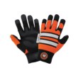 Picture of Global Glove Hot Rod HR9000VIS Black/Orange/White Large Synthetic Leather Full Fingered Work Gloves (Main product image)