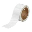 Picture of Brady UltraTemp White Static-Dissipative Polyimide Thermal Transfer THT-70-717-20 Die-Cut Thermal Transfer Printer Label Roll (Main product image)