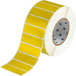 Picture of Brady Yellow Polyester Thermal Transfer THT-18-8591-3-YL Die-Cut Thermal Transfer Printer Label Roll (Main product image)