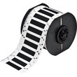 Picture of Brady PermaSleeve Black Heat-Shrinkable Polyolefin Thermal Transfer B33D-250-2-344BK Die-Cut Thermal Transfer Printer Sleeve (Main product image)