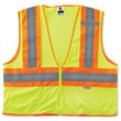 Picture of Ergodyne Glowear 8230Z High-Visibility Lime Small/Medium Polyester Mesh High-Visibility Vest (Main product image)