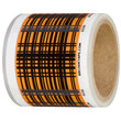 Shurtape Duck Pro BR Code 105639 Permanent Scannable Label - 1.88 in - Permanent Acrylic - Orange - SHURTAPE 105639 (Product image)