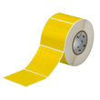 Picture of Brady Yellow Polyester Thermal Transfer THT-161-8591-1-YL Die-Cut Thermal Transfer Printer Label Roll (Main product image)