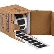 Picture of Brady PermaSleeve Black Heat-Shrinkable Polyolefin Thermal Transfer 3FR-750-2-BK-S Die-Cut Thermal Transfer Printer Sleeve (Main product image)