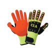 Picture of Global Glove Vise Gripster CIA995MFV High Vis Yellow/Orange Large Cut-Resistant Gloves (Main product image)