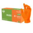 Picture of SW Sustainability Solutions PowerForm PF-95OR Orange XL Nitrile Powder Free Disposable Gloves (Main product image)