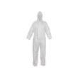Picture of Global Glove FrogWear Premium White 2XL Microporous PE Film Laminated Disposable Coveralls (Main product image)