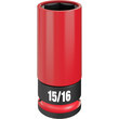 Picture of Milwaukee SHOCKWAVE Impact Duty High Strength Forged Steel 1.380 in Lug Nut Wheel Socket 49-66-7813 (Main product image)