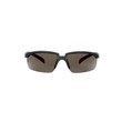 Picture of 3M Solus 2000 S2002SGAF-RED Gray + Scotchgard Gray/Red Temples Polycarbonate Safety Glasses (Main product image)