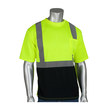 Picture of PIP Type R Lime Yellow/Black Birdseye Mesh High-Visibility Shirt (Main product image)