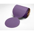 3M Cubitron II Stikit 775L 86810 PSA Disc Roll: A roll of sandpaper discs on a white background, with a red 3M logo in the top left corner. (Main product image)