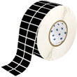 Picture of Brady Black Polyester Thermal Transfer THT-6-8591-10-BK Die-Cut Thermal Transfer Printer Label Roll (Main product image)