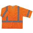 Picture of Ergodyne Glowear 8310HL High-Visibility Orange Large/XL Polyester Mesh High-Visibility Vest (Main product image)