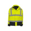 Picture of Global Glove High-Visibility Yellow/Green Large 300D Oxford Polyester High-Visibility Winter Parka Jacket (Main product image)
