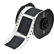 Picture of Brady PermaSleeve Black Heat-Shrinkable Polyolefin Thermal Transfer B33D-1500-2-344BK Die-Cut Thermal Transfer Printer Sleeve (Main product image)