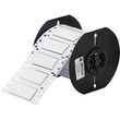 Picture of Brady PermaSleeve White Heat-Shrinkable Polyolefin Thermal Transfer B33D-500-2-344 Die-Cut Thermal Transfer Printer Sleeve (Main product image)