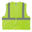 Picture of Ergodyne Glowear 8205Z High-Visibility Lime Small/Medium Polyester Mesh High-Visibility Vest (Main product image)