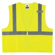 Picture of Ergodyne Glowear 8225Z High-Visibility Lime Small/Medium Polyester Solid High-Visibility Vest (Main product image)