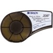 Picture of Brady PermaSleeve Black on Yellow Heat-Shrinkable Polyolefin Thermal Transfer M21-125-C-342-YL Die-Cut Thermal Transfer Printer Sleeve (Main product image)