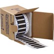 Picture of Brady PermaSleeve Black Heat-Shrinkable Polyolefin Thermal Transfer 3FR-500-2-BK-S-2 Die-Cut Thermal Transfer Printer Sleeve (Main product image)