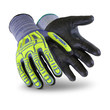 Picture of HexArmor Rig Lizard Thin Lizzie 2095 Blue/Yellow 9 Glass/HPPE Seamless Coated Cut-Resistant Gloves (Main product image)