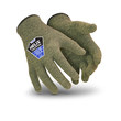 Picture of HexArmor Helix 2083 Green 5 Aramid/Wool Aramid/Wool Seamless Coated Full Fingered Helix Series Liner (Main product image)