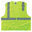 Picture of Ergodyne Glowear 8210Z High-Visibility Lime Small/Medium Polyester Mesh High-Visibility Vest (Main product image)