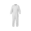 Picture of Global Glove FrogWear Premium White 4XL Microporous PE Film Laminated Disposable Coveralls (Main product image)