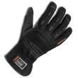 Picture of Ergodyne Proflex 840 Black Small Split Goatskin Kevlar/Leather/Polyurethane Foam/Terry Cloth/TPR Full Fingered Work Gloves (Main product image)