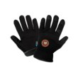 Picture of Global Glove AireFlex HR3200INT Black/White Large Synthetic Spandex/Synthetic Leather Mechanic's Gloves (Main product image)