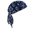 Picture of Ergodyne Chill-Its 6615 Navy Western Blue Hi Cool/Terry Cloth Bandana (Main product image)