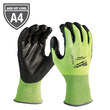 Picture of Milwaukee SMARTWIPE High Visibility Yellow Large Polyurethane Full Fingered Cut-Resistant Glove (Main product image)