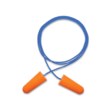 Picture of Global Glove Bullhead Safety HP-F2 Orange Polyurethane Foam Disposable Corded Bullet Ear Plugs (Main product image)