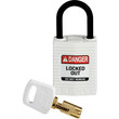 Picture of Brady SafeKey - CPT-WHT-25PL-KD Safety Padlock (Main product image)