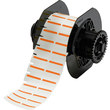 Picture of Brady Orange / White Polyester Thermal Transfer B33-152-494-OR Thermal Transfer Printable Labels (Main product image)